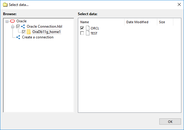 Select Oracle Data