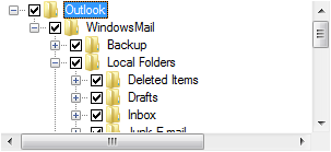 The program supports all popular versions of your e-mail clients: for instance, you can back up Outlook 2010, 2007, 2003 and other versions.